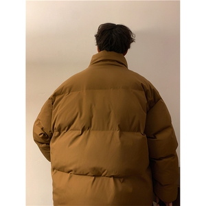 2022加厚棉衣男冬季简约宽松百搭潮流面包服男外套MY06587-P75图片