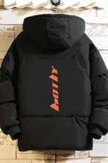 MY16006-P100加厚加绒连帽衣男大码服男面包服男砖墙挂拍，男装棉衣，电商A040A