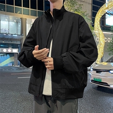 直播美式飞行员夹克男士潮流痞帅立领百搭工装外套6187-特P40，男装夹克，星座1403A