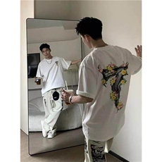 休闲T恤，抖音得物现货，可送样，A061-AT01168-特P25-网图，男装T恤，电商A061
