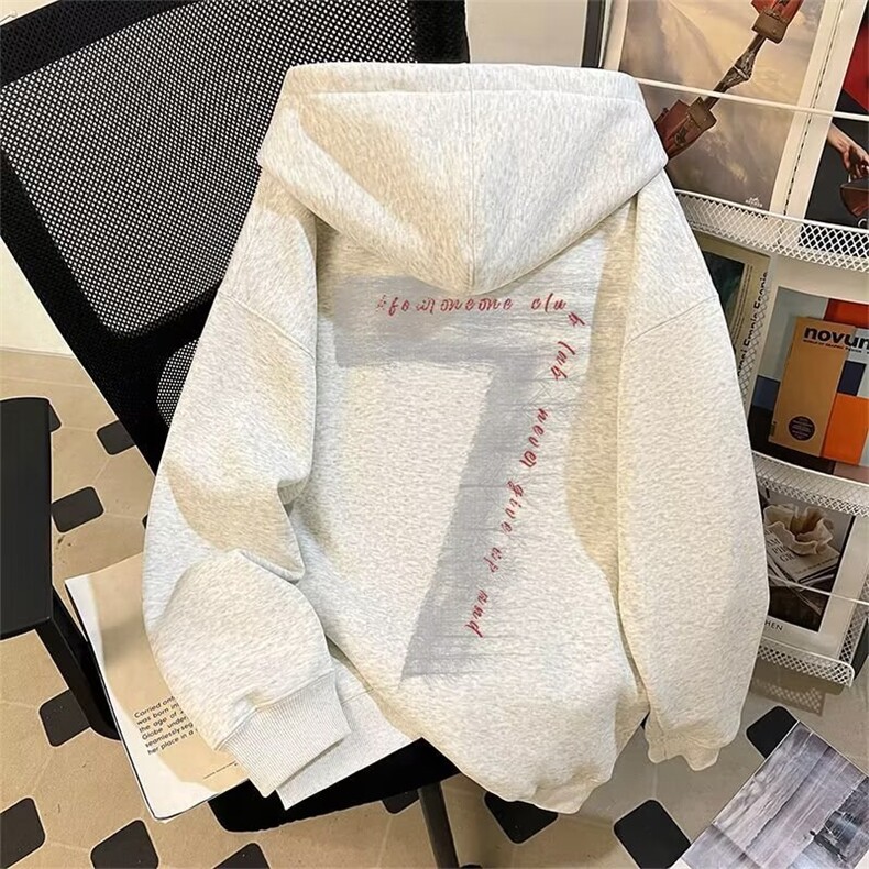 连帽卫衣时尚潮流气质简约新款慵懒百搭原宿日系文艺ins流行,男装卫衣,星座1210-1