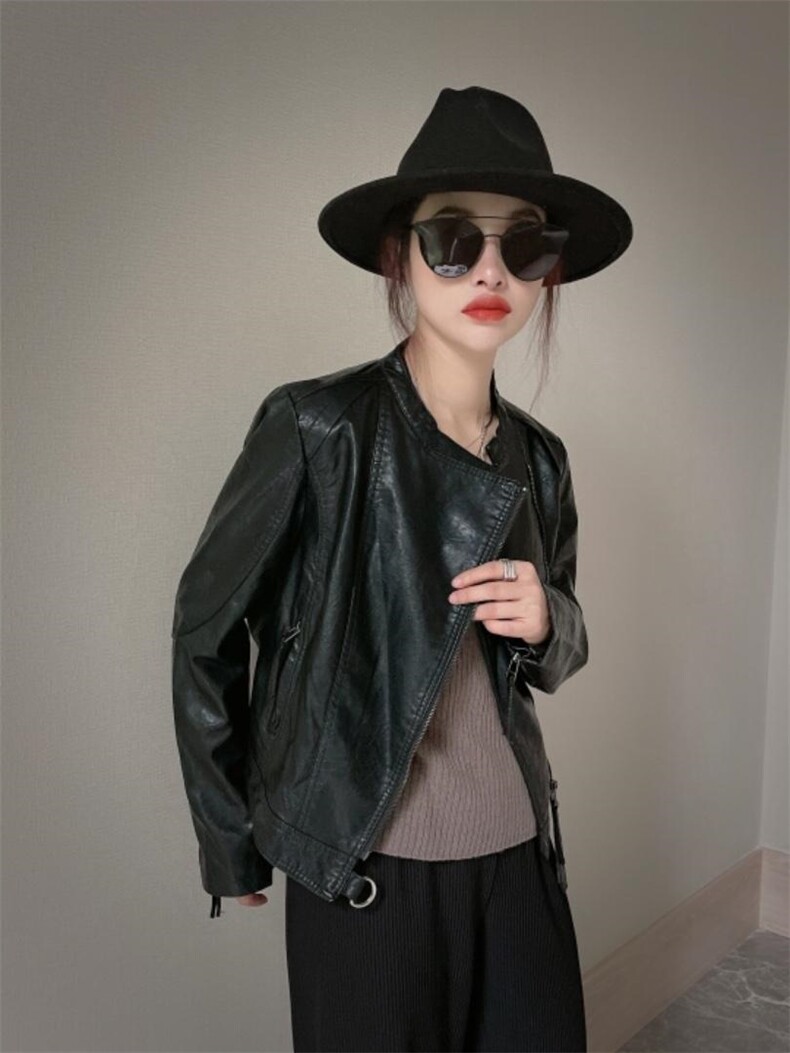 皮衣，女装皮衣，麦缇诺