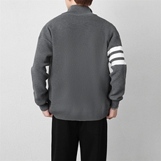 1506A/GM020/P60外套潮流时尚简约毛衣外套男1，男装针织衫/毛衣，星座1506A