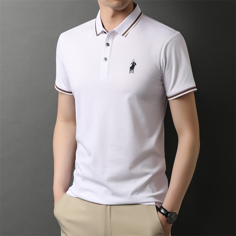 2023年夏新款高端时尚男士T恤P50，女装T恤，电商D223-1