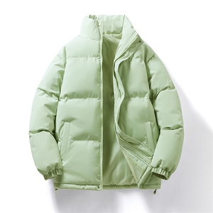 A178-8899-特P45 150D消光防水冬季保暖面包服防寒男装立领外套图片
