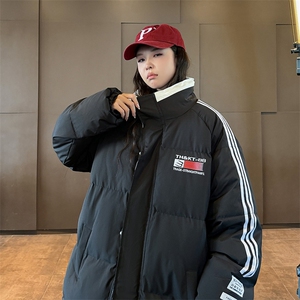 情侣棉衣棉服小牛津覆膜面料冲锋棉袄面包服-1607A-P80【量大有差图片