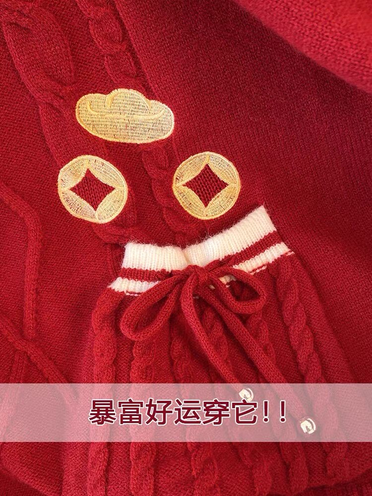 2025年秋季时尚不对提前简约休闲长袖袋圆领,针织衫/毛衣,晨旭羊绒