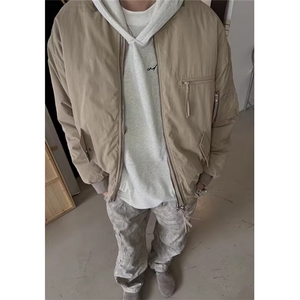 春秋季新款潮牌痞帅高端外套棒球服男工装夹克 JK04图片