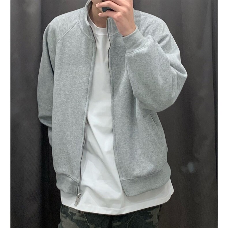 立领休闲夹克外套开衫上衣D328-JK29-特P48,男装夹克,电商D328