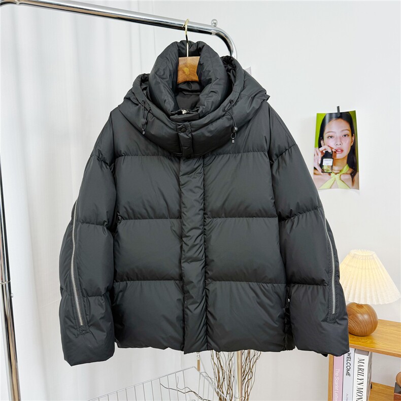 男士短款连帽羽绒服90白鸭绒D213-6233-P500,男装羽绒服,电商D213
