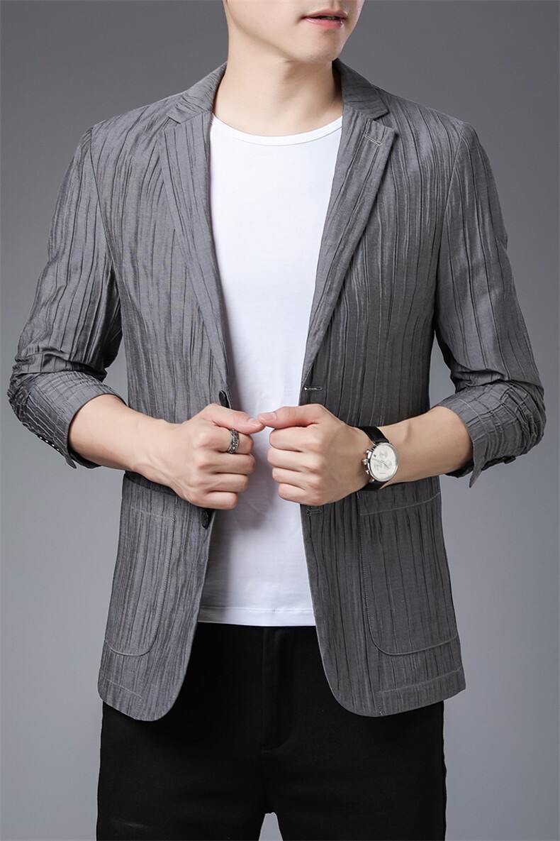 YY6629902秋季新款西装男西服简约外套商务休闲男装P195,男装西服,电商B212（原钱塘6029）