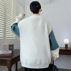 【新品】2025秋冬男士时尚休闲百搭针织毛衣潮流-M5103-P45，男装针织衫/毛衣，星座1105-1