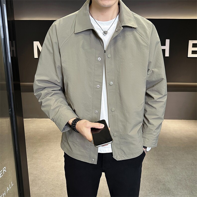 JK872-P85直播高品质男士休闲外套ins潮2026春夏新款男装夹克男，男装夹克，星座507A（原星座306B-2）