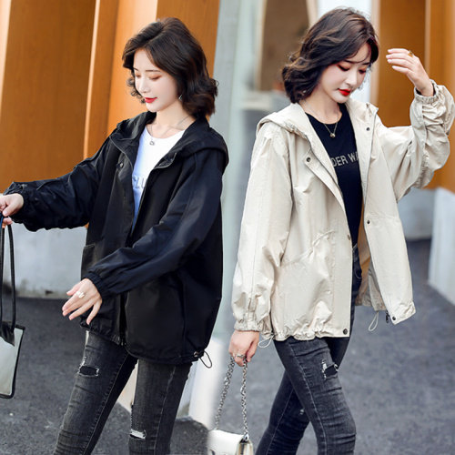时尚简约大方气质优雅收腰显瘦休闲修身百搭潮流风衣外套，女装风衣，米雪儿