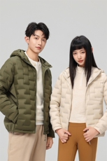 新款90绒子轻薄情侣装羽绒服秋冬男女款连帽轻薄羽绒服外套，男装羽绒服，钱塘723