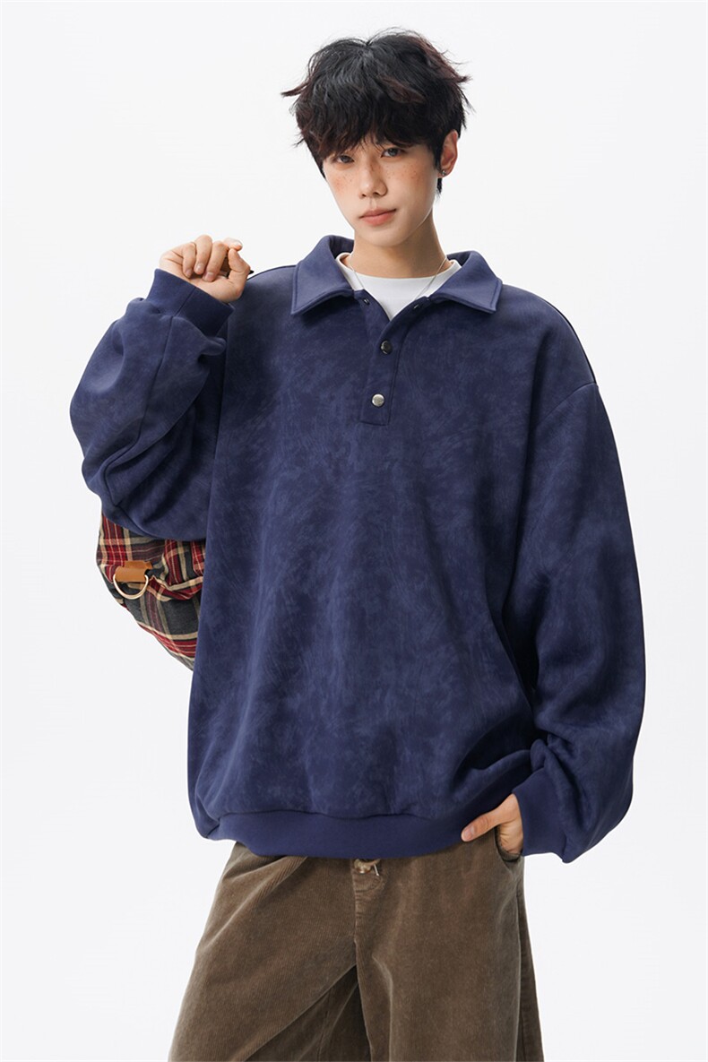 现货WY10165-特P48控88美式复古解构拼接大码男宽松情侣套头卫衣,男装卫衣,电商A059