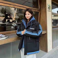 冬季假两件棉服男女同款加厚保暖棉衣棉袄外套M082-特价P63，男装棉衣，电商A007