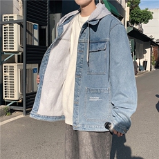 JK668J-P95-限价138M-5XL现货连帽加绒羊羔毛牛仔棉服cityboy，男装棉衣，星座116