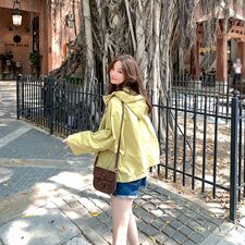 现货B271-1978-P115新款风衣外套控价168，女装风衣，浙宝271