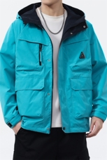 2025新款派克服工装连帽三防外套双面穿休闲夹克F0926-P100控199，男装夹克，电商D215