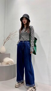 现货，2021秋装新款牛仔裤图片