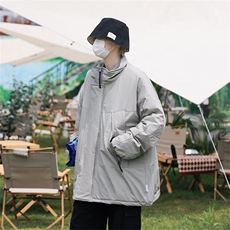 2023新款加厚保暖面包服冬季棉服棉衣男休闲潮牌外套W6047-P78，男装棉衣，星座512-2