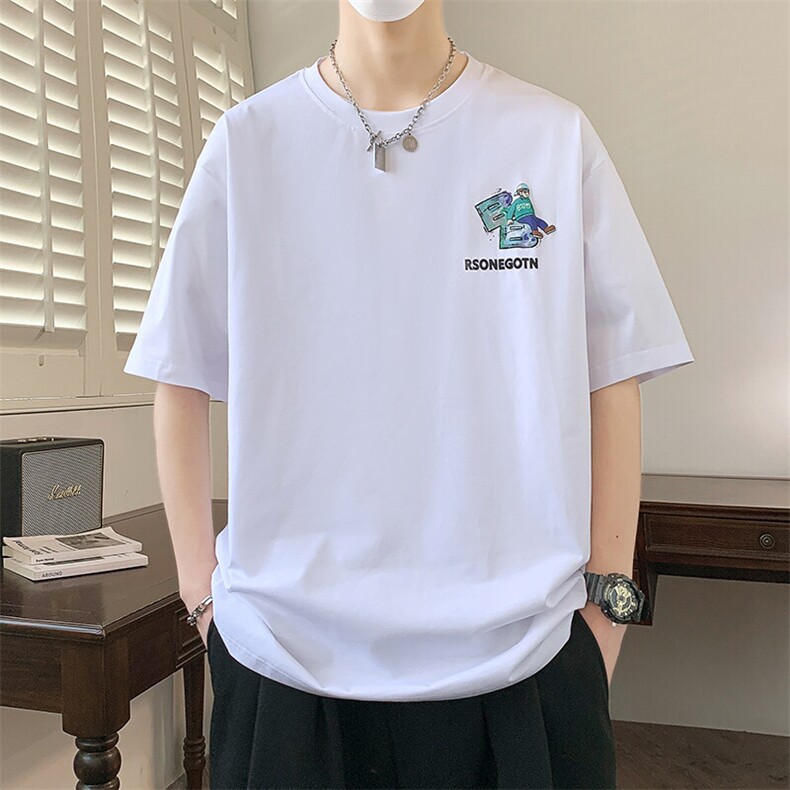 夏季男短袖t恤高品质多工艺发泡印大码T恤衫,男装T恤,星座1206（原A206）
