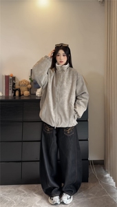 刺绣棉服800克毛毛 2328 M-3X P93图片