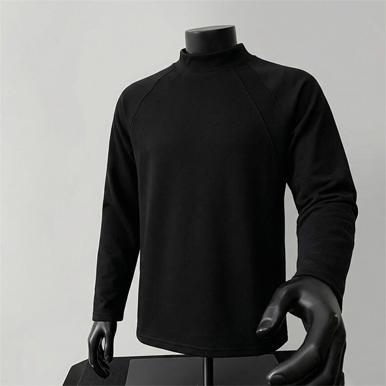 改德绒半高领打底衫【现货】C403A-T82JR-P22常规-P16，男装T恤，电商C403A