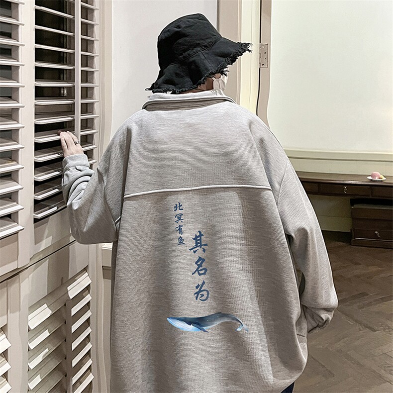 控58加厚加绒衬衫男大码长袖衬衣男外套 HC79261-P38 加绒款-P48图片