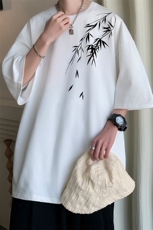 230g重磅纯棉短袖t恤男大码半袖半截袖DX17382-P20，男装T恤，电商A040