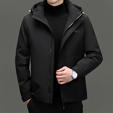 AK78139钱塘2020-3商务休闲新款冬季简约百搭中年男士羽绒服P253，男装羽绒服，钱塘207-3