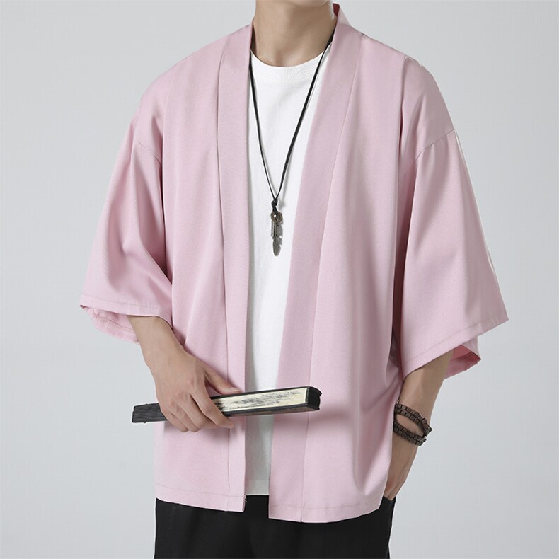 2025风潮流夏季宽松七分袖冰丝防晒衣情侣短款披风/888/特p20,男装风衣,星座815（原A203）