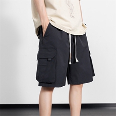 宽松大码五分工装短裤夏季新款A406K235特PM-4XL385XL-8XL40，男装牛仔裤，星座309（原A406）