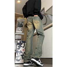 有视频现货抖音牛仔裤男GK11-P55-限价68，男装牛仔裤，星座310A-1
