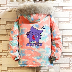 MC49087-P135日系潮衣男大码派克服男工装服外套袄砖墙，男装棉衣，电商A040A