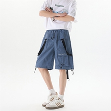 8XL-M特大码肌理感五分裤户外登山裤冲锋裤短裤男DK1502P49控68，男装牛仔裤，电商D206-1