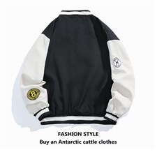 白底平铺JK04-P452025秋新款高品质棒球服夹克男青少年潮流外套，男装夹克，星座310B-1