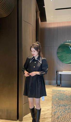 秋装气质女人味连衣裙，女装连衣裙，柏多伊俪