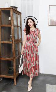 碎花修身显瘦连衣裙，女装连衣裙，天使公主