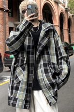 2025秋冬新品小香风呢大衣韩版宽松夹克男款外套J1661P95，男装夹克，电商A157