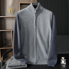 时尚男士秋冬款羊绒马甲舒适保暖高品质打底衫，男装背心/马甲，台绒羊绒