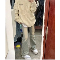 时尚原宿ins文艺慵懒日系牛仔裤简约流行气质百搭潮流新款，男装牛仔裤，星座506A