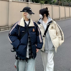 新款男女棉服冬季复古宽松休闲百搭外套M9003-P74图片