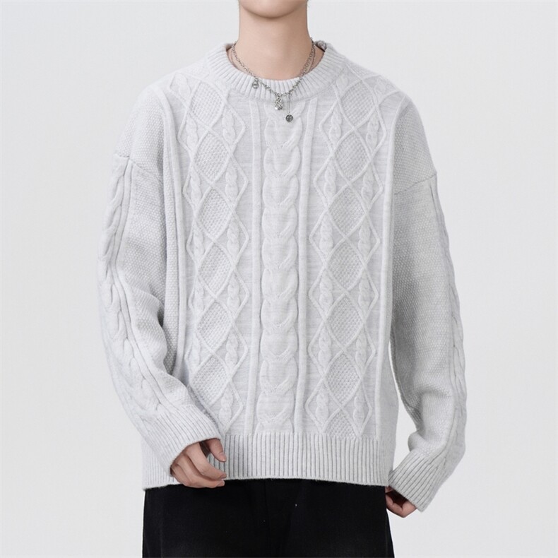 冬季毛衣男潮流时尚休闲毛衣MY6006-P60有加绒款,男装针织衫/毛衣,星座210-1