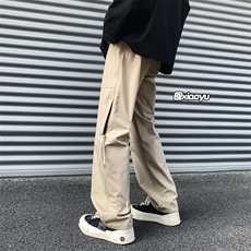 XZ616秋季新款防水冲锋裤拉链设计感休闲长裤TY936P45控58，男装休闲裤，星座512A（原616）