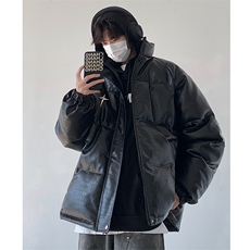 B327-MF02-特P105冬季加厚情侣棉服外套面包服男保暖皮棉衣，男装棉衣，电商B327