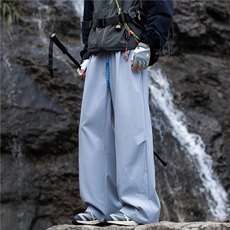 秋季新款山系机能褶皱防水设计休闲冲锋裤B315-K25332-特p30控58，男装休闲裤，电商B315