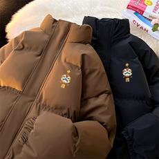 现货抖音得物可供视频冬季三防加厚羽绒棉衣外套面包棉服81158，男装棉衣，电商A486