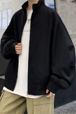 JK5023/P70春装新款炫彩缎面飞行夹克男女美式潮短款外套宽松上衣，男装夹克，电商A141
